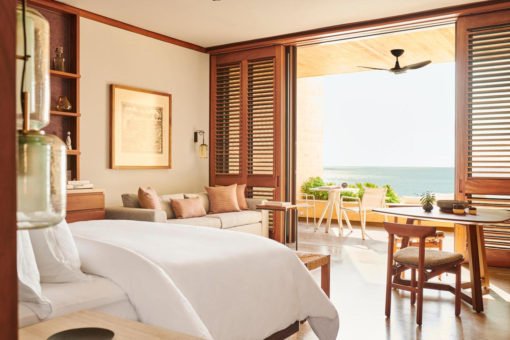 Habitación Premium frente a la playa con cama extragrande